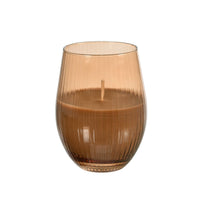 Het kaarsenglas Ritz van Duni GmbH (12,5 cm, Ø 76 mm, mokka) is een elegante theelichthouder van stevig, geribbeld glas – perfect voor langdurige bewaring en een stijlvolle presentatie (1 stuk).