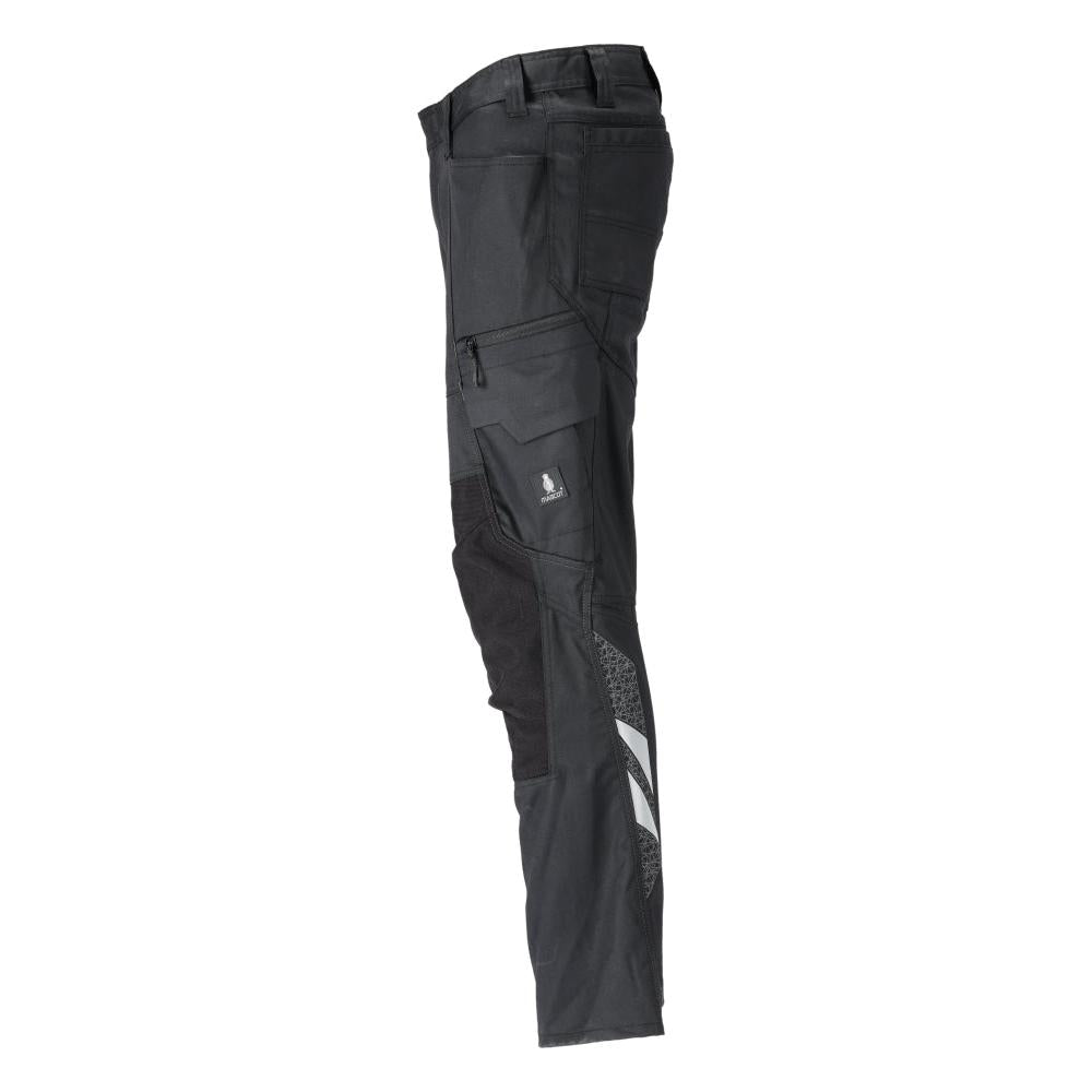Pantalon avec poches genoux, coton+, pantalon léger