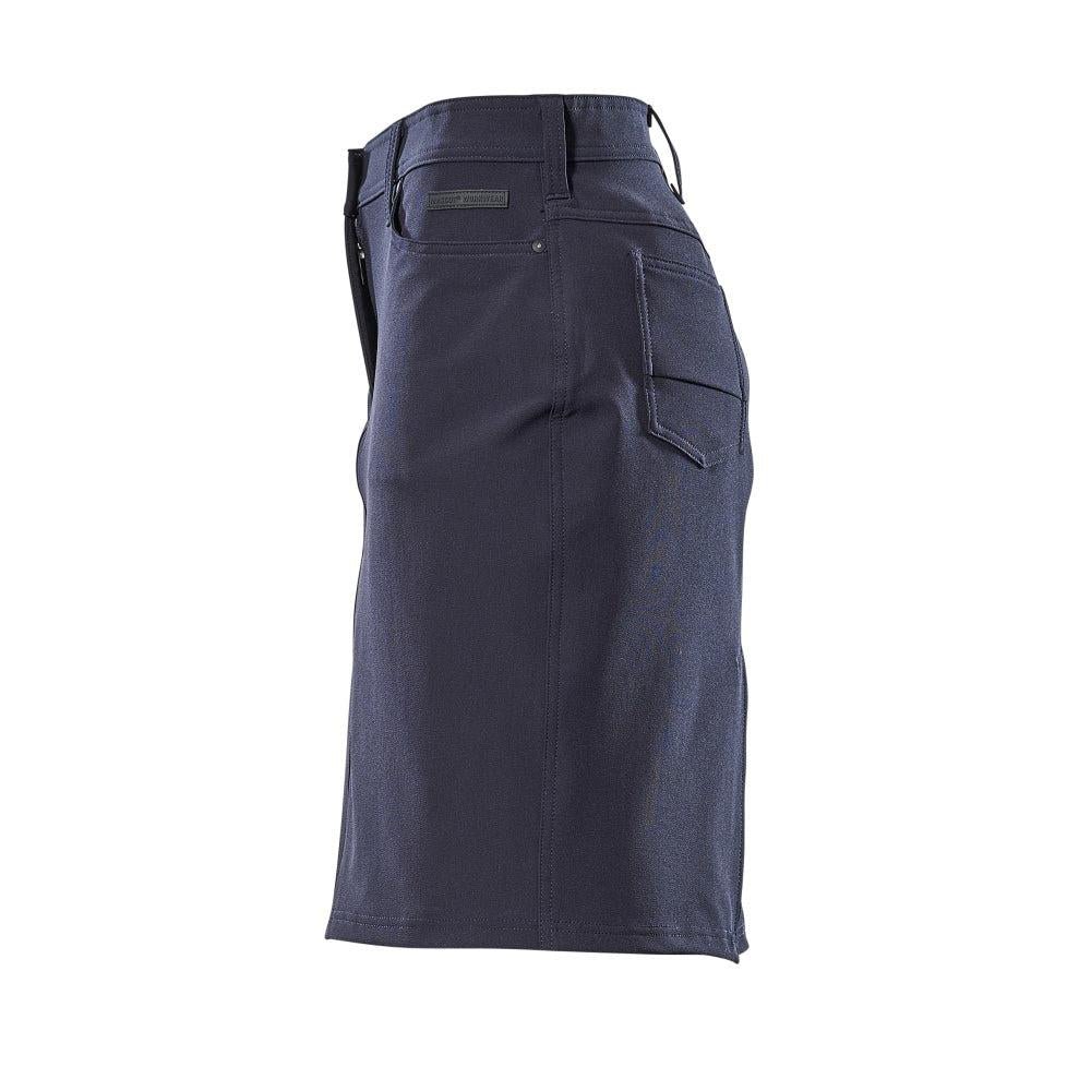 Rok, ULTIMATE STRETCH, DIAMOND, rokken van 55 cm, zwartblauw