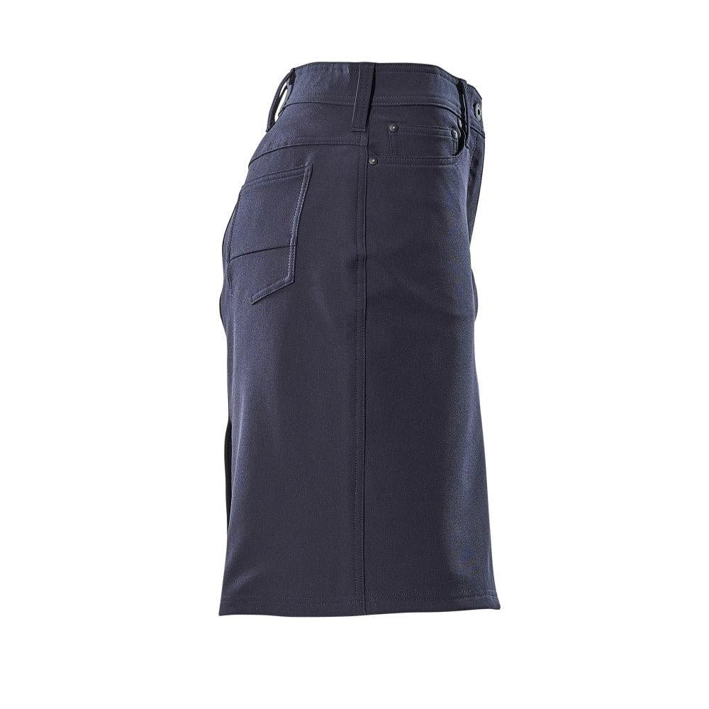 Rok, ULTIMATE STRETCH, DIAMOND, rokken van 55 cm, zwartblauw