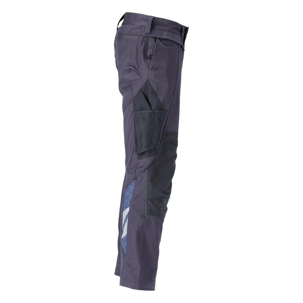 Pantalon, poches genoux, stretch, pantalon en coton