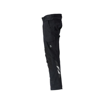 Pantalon, poches genoux, stretch, pantalon en coton