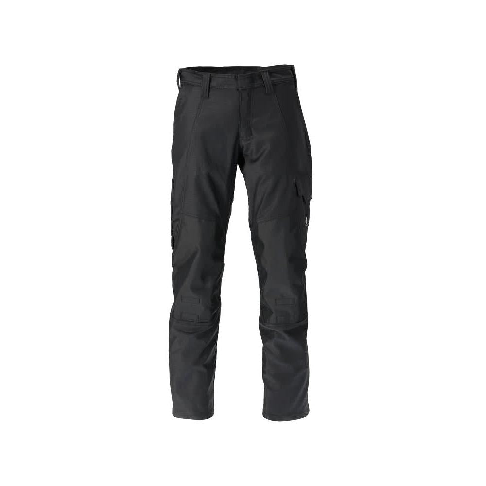 Pantalon avec poches genoux, pantalon coton+