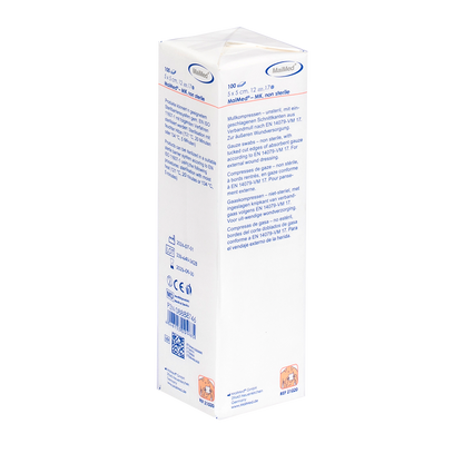 MaiMed-MK-onsteriele gaaskompressen à 100 stuks/papieren zak