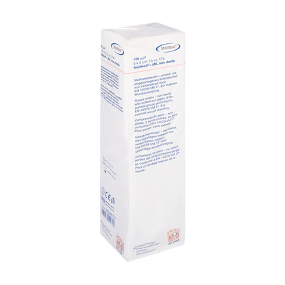 MaiMed-MK-onsteriele gaaskompressen à 100 stuks/papieren zak