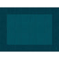 Un ensemble de sets de table Bio-Dunicel 30x40 Linnea ocean teal de Duni GmbH, élégant et biodégradable, avec un motif de hachures fines et un bord foncé - parfait pour une ambiance de table durable. Paquet de 100 pièces.