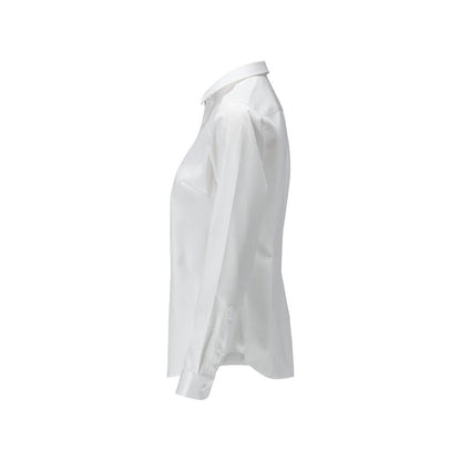 Overhemd, damesblouse met klassieke damespasvorm