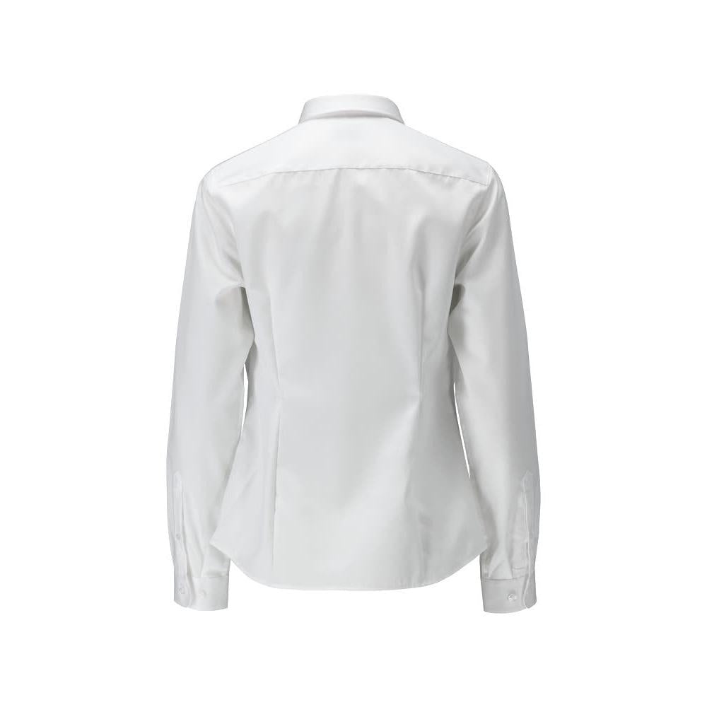 Overhemd, damesblouse met klassieke damespasvorm