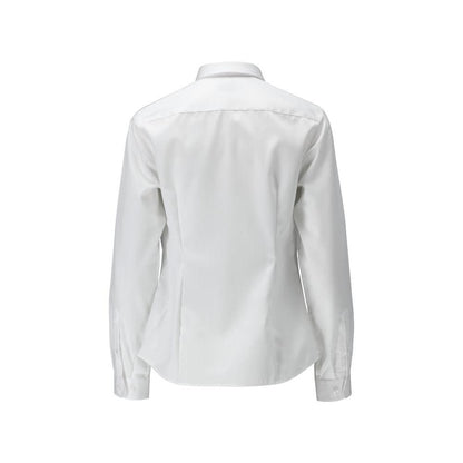 Overhemd, damesblouse met klassieke damespasvorm