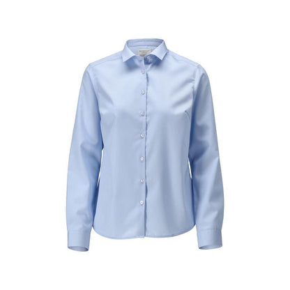 Overhemd, damesblouse met klassieke damespasvorm