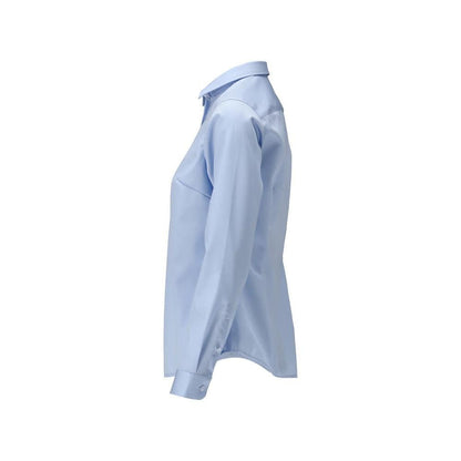 Overhemd, damesblouse met klassieke damespasvorm