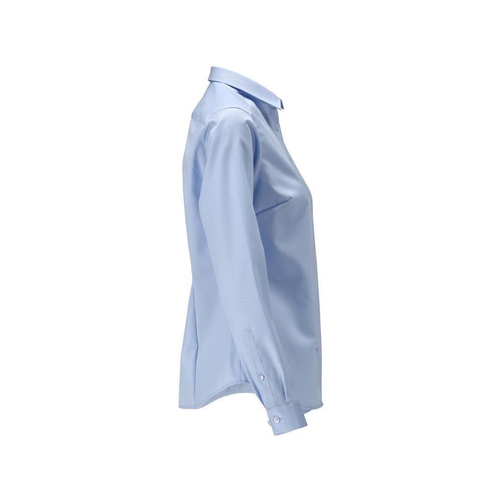 Overhemd, damesblouse met klassieke damespasvorm