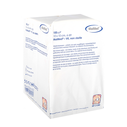 Compresses non stériles MaiMed-VK de 100 pièces/sac en papier
