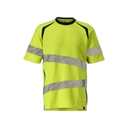 T-shirt coupe moderne T-shirt Multisafe, haute visibilité jaune/noir-bleu