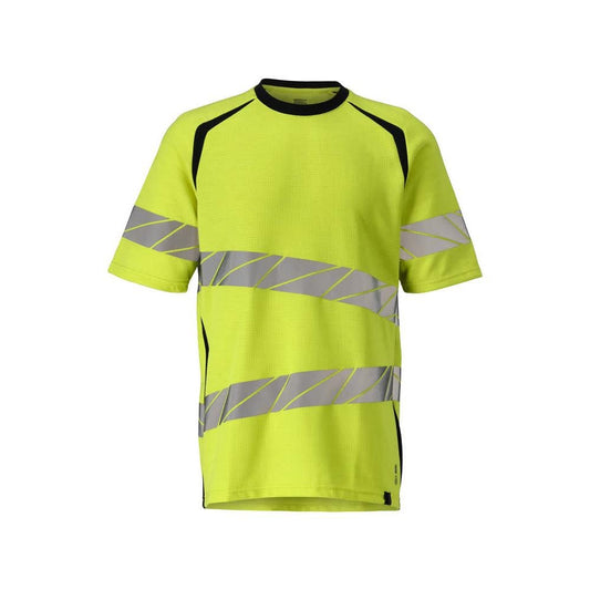 T-shirt coupe moderne T-shirt Multisafe, haute visibilité jaune/noir-bleu