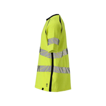 T-shirt coupe moderne T-shirt Multisafe, haute visibilité jaune/noir-bleu