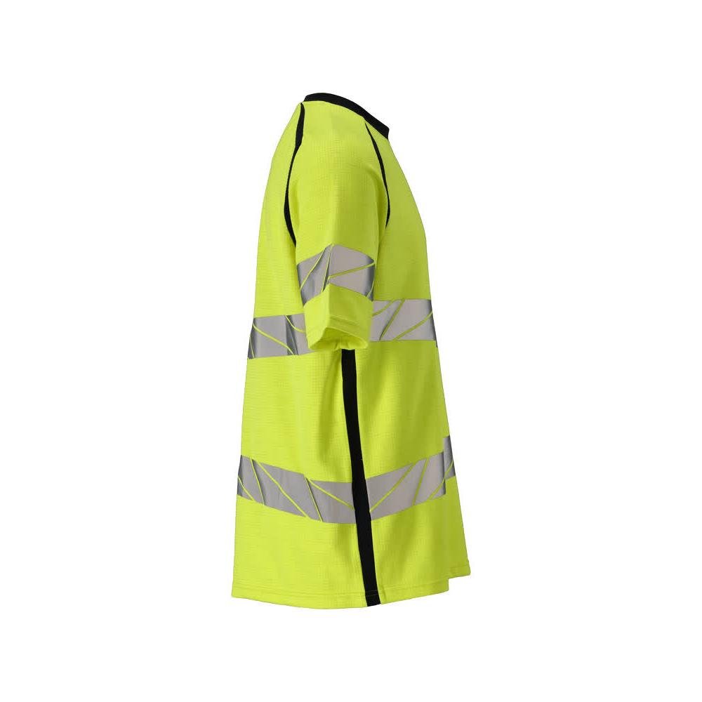 T-shirt coupe moderne T-shirt Multisafe, haute visibilité jaune/noir-bleu