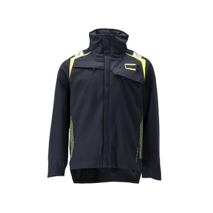 Hard Shell Jacket Jack Multisafe, zwart blauw/fluo geel