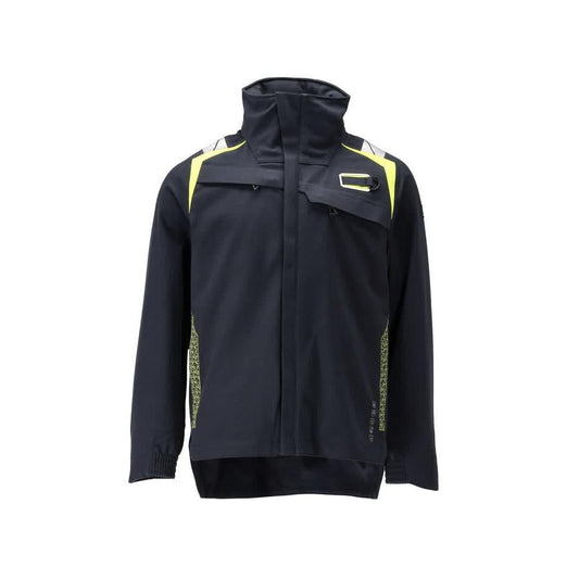 Hard Shell Jacket Jack Multisafe, zwart blauw/fluo geel