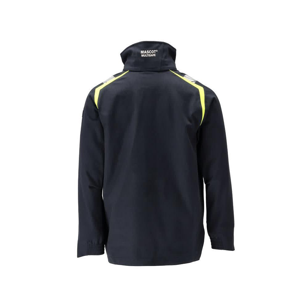 Hard Shell Jacket Jack Multisafe, zwart blauw/fluo geel