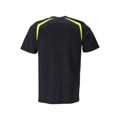 T-shirt coupe moderne T-shirt Multisafe, noir bleu/jaune haute visibilité
