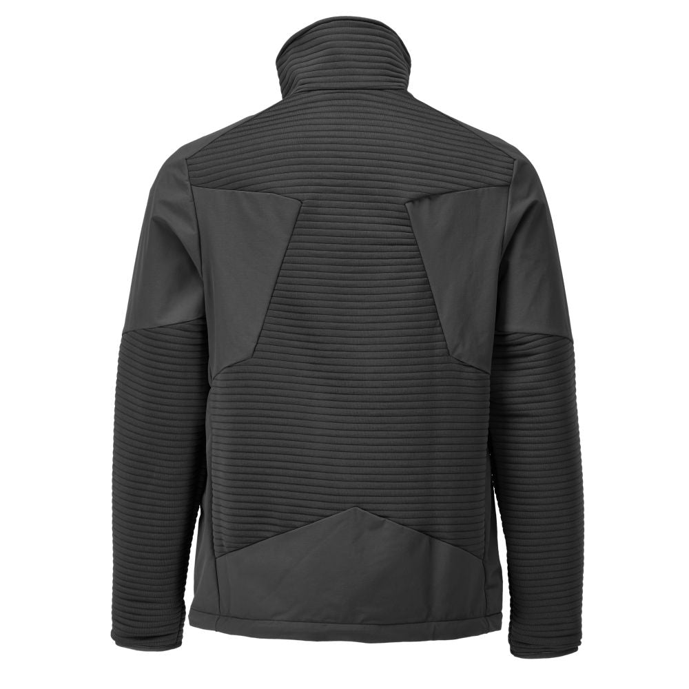 Fleecetrui, korte ritssluiting, voering van microfleece jack