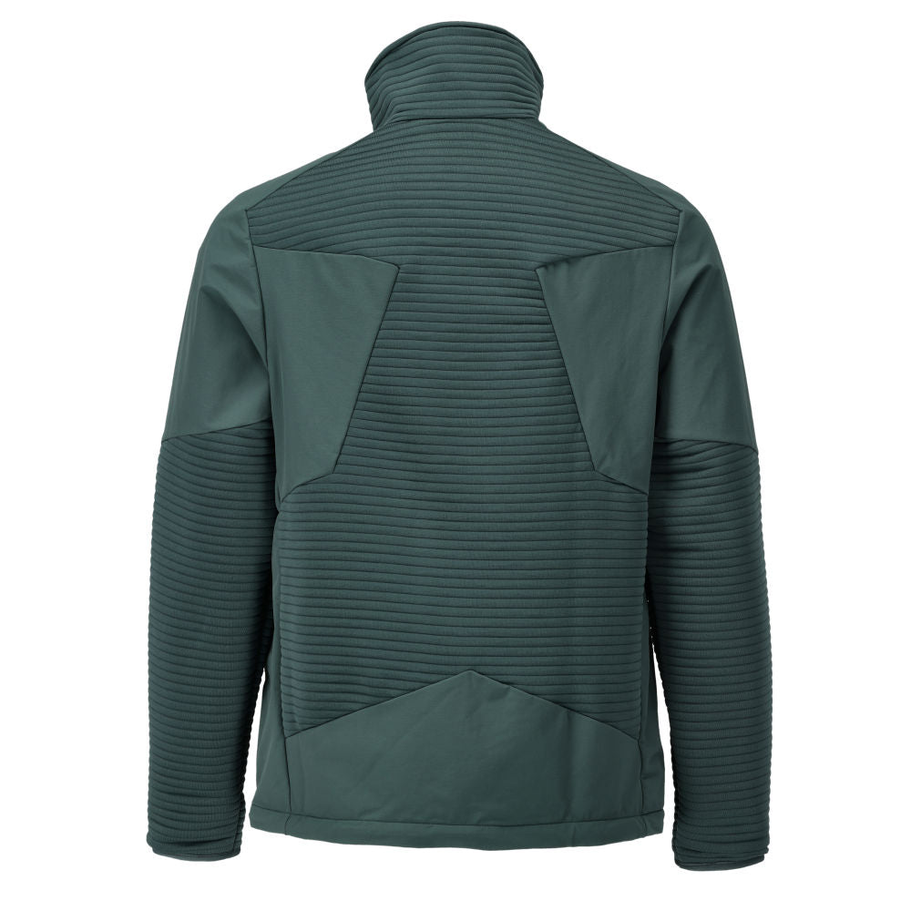 Fleecetrui, korte ritssluiting, voering van microfleece jack