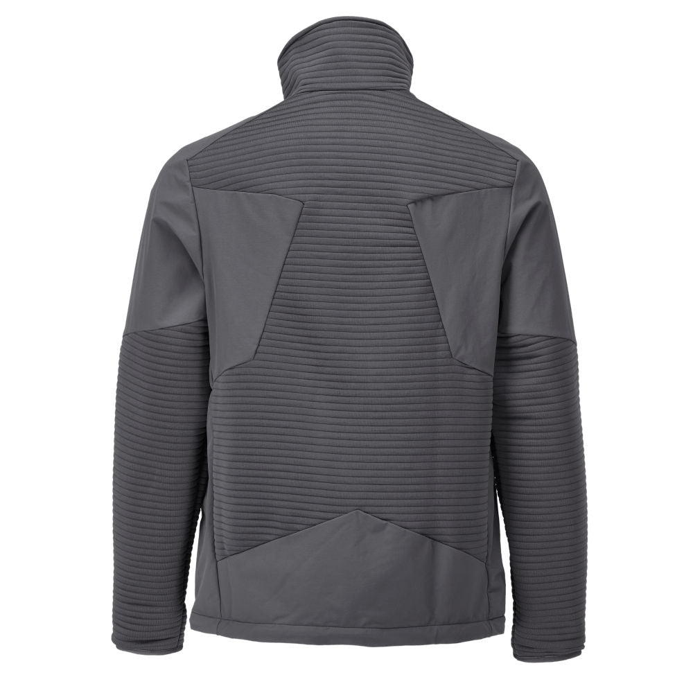 Fleecetrui, korte ritssluiting, voering van microfleece jack