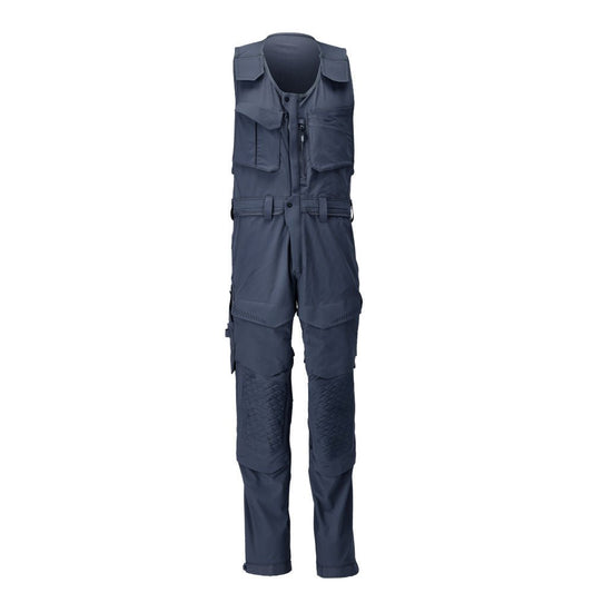 Pantalon combiné avec poches genoux, pantalon combiné stretch