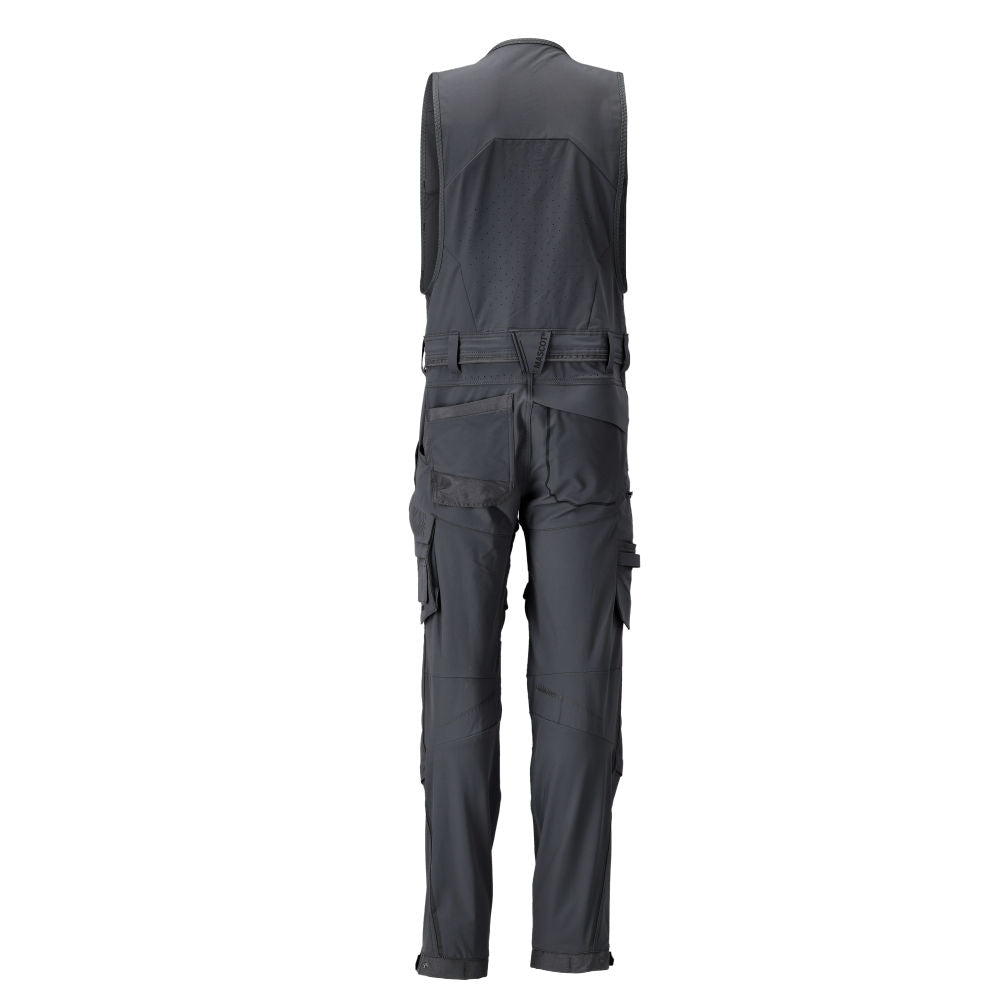 Combibroek met kniezakken, stretchcombinatiebroek