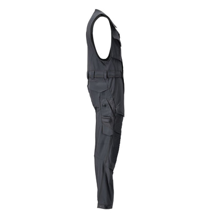 Combibroek met kniezakken, stretchcombinatiebroek