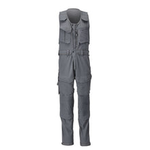 Pantalon combiné avec poches genoux, pantalon combiné stretch, gris anthracite