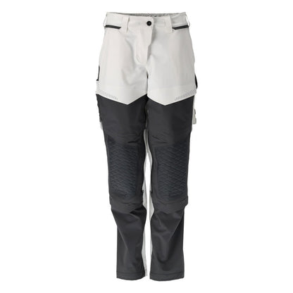 Broek met kniezakken, dames, schildersbroek