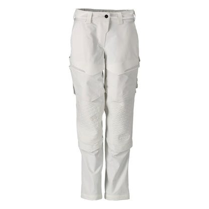 Broek met kniezakken, dames, schildersbroek