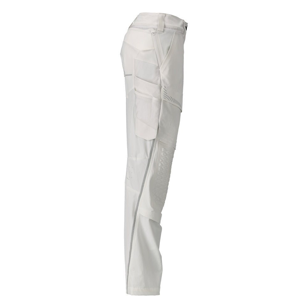 Broek met kniezakken, dames, schildersbroek