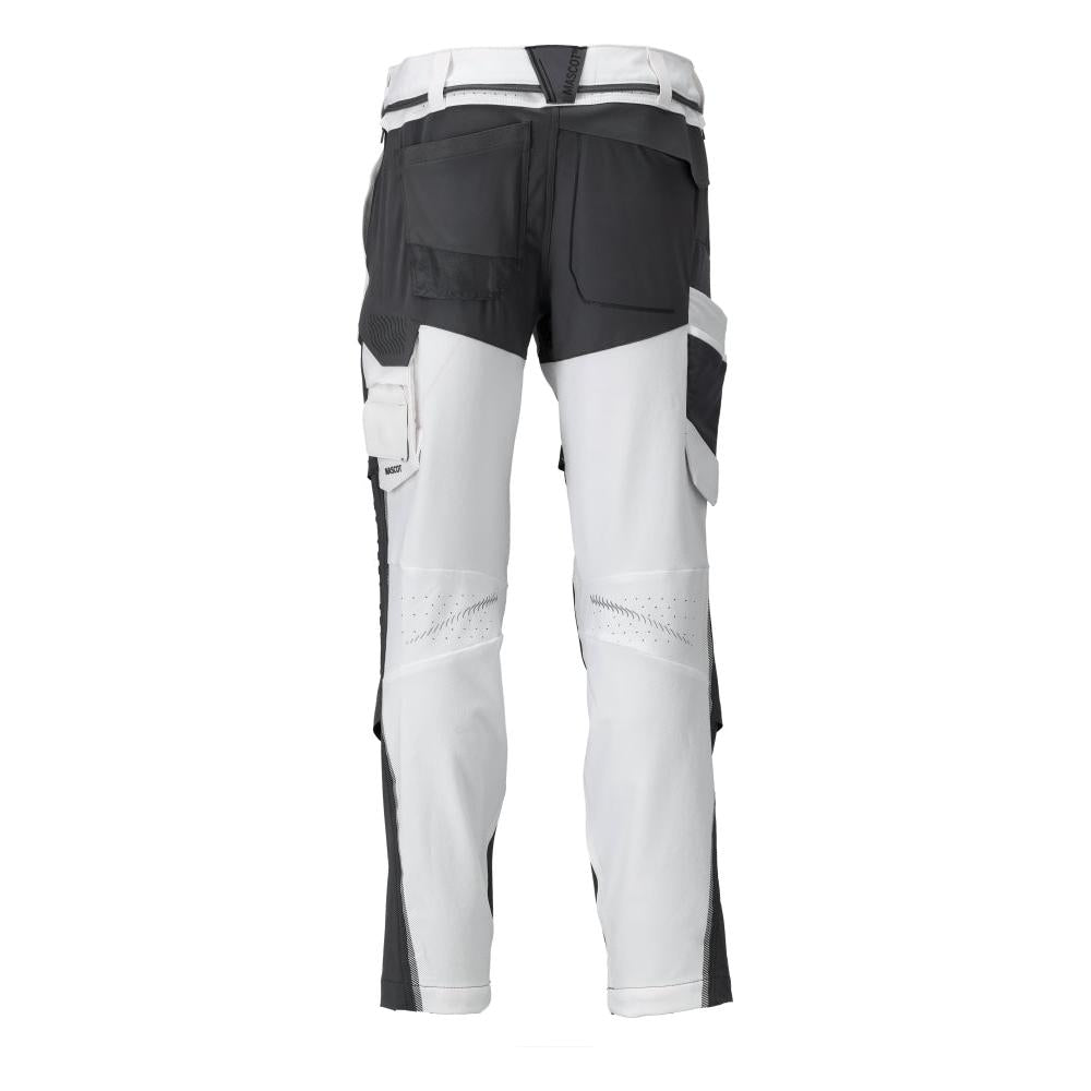 Pantalon avec poches genoux, pantalon de peintre