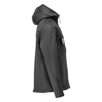 Softshell jas, capuchon, modern fit softshell jack