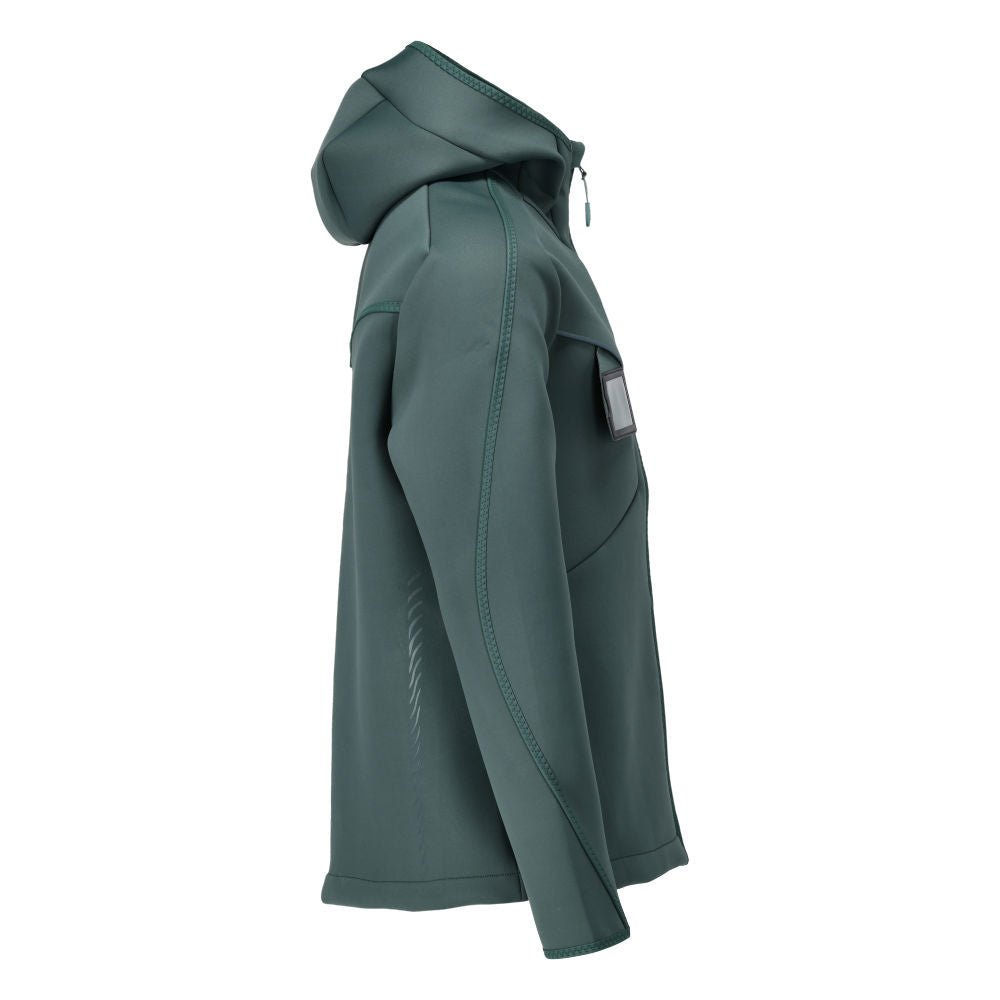 Softshell jas, capuchon, modern fit softshell jack