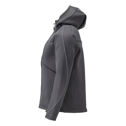 Softshell jas, capuchon, modern fit softshell jack