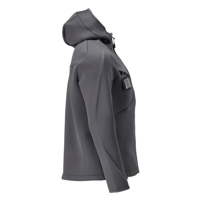 Softshell jas, capuchon, modern fit softshell jack