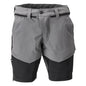 Short, stretch, short léger, gris anthracite/noir
