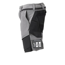 Shorts, stretch, lichtgewicht shorts, antracietgrijs/zwart