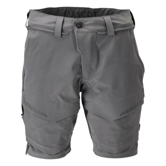 Shorts, stretch, lichtgewicht shorts, antracietgrijs