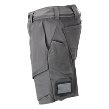 Shorts, stretch, lichtgewicht shorts, antracietgrijs