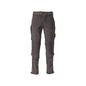 Broek, kniezakken, duurzame, stretchbroek, antracietgrijs