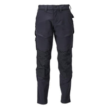 Pantalon avec poches genoux, pantalon ULTIMATE STRETCH, noir-bleu