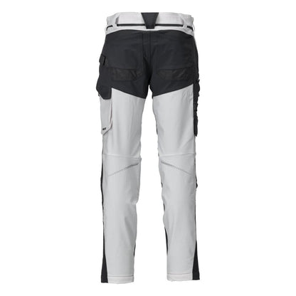 Broek met kniezakken, broek ULTIMATE STRETCH, wit/antracietgrijs