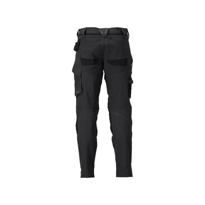 Broek met kniezakken, ULTIMATE STRETCH broek, zwart