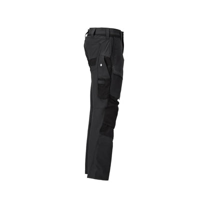 Broek met kniezakken, ULTIMATE STRETCH broek, zwart