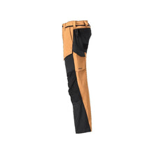 Pantalon avec poches genoux, pantalon ULTIMATE STRETCH, marron noisette/noir